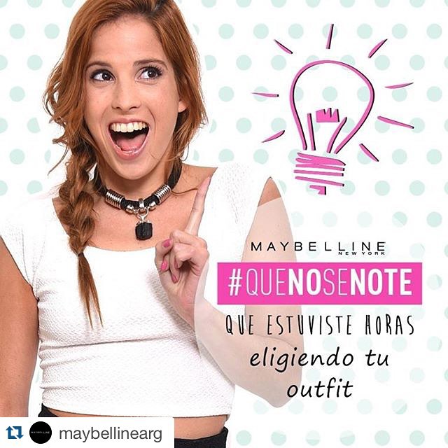 #QueNoSeNote @maybellinearg ...