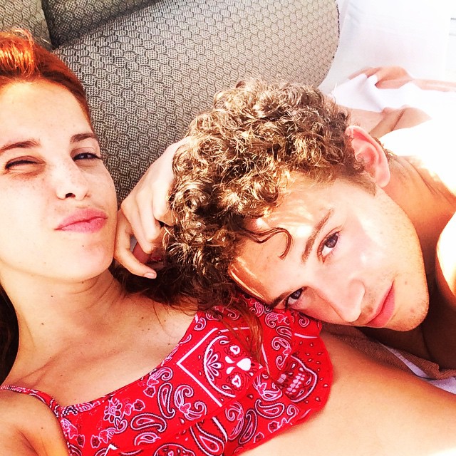 Buen día buen día !  mi Ruggi y yo!  @ruggeropasquarelli...