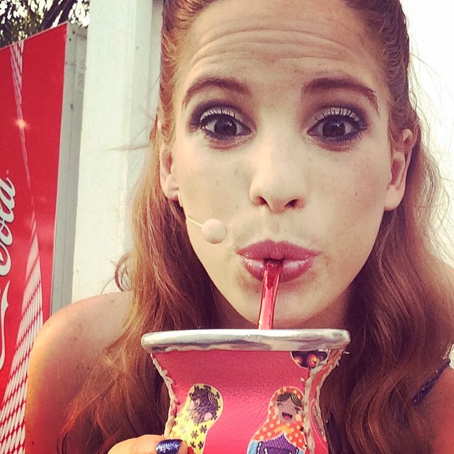 Buen diaaaaaa !!!!! Esto hacemos en la previa al show ! #ViolettaLive ...