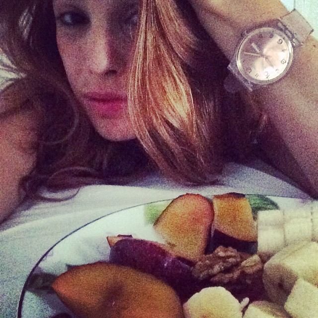 Con un rico y sano desayuno les digo buenos días, yo ya estoy contando las horas...