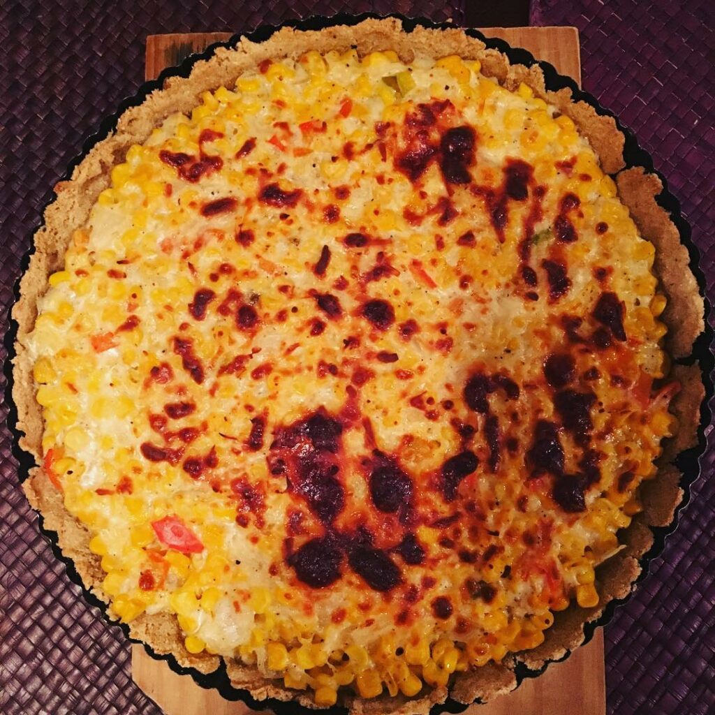 Hoy salió tarta de choclo con masa integral! ¿Quién quiere la receta? ...