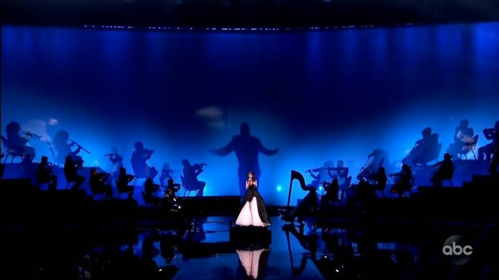 Camila Cabello: when i heard these strings and this orchestra my heart scrunched up because i ju… when i heard these strings and this orchestra my heart scrunched up because i ju...