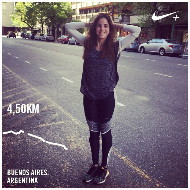 Buen Día ! Feliz feliz ! Volví al ruedo  corrí 4,5km vamos que se logra!!!! ...