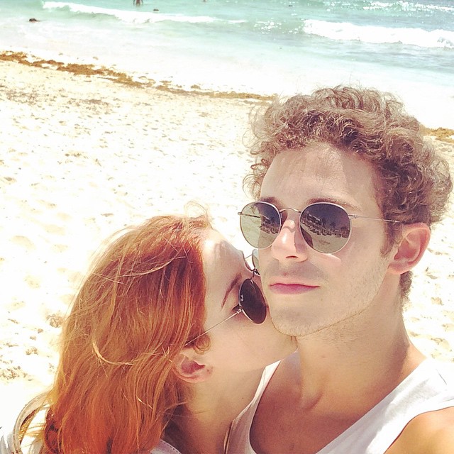 Fin de estas lindas vacaciones con mi @ruggeropasquarelli  ahora bs as y #Violet...
