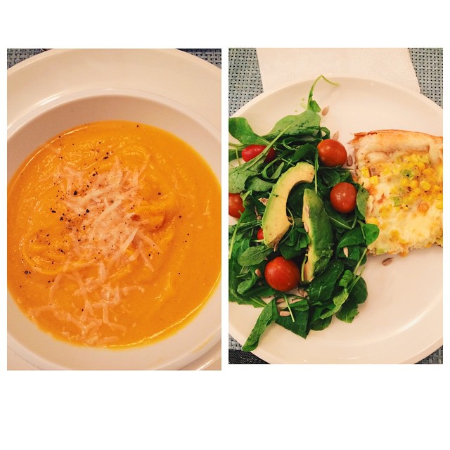 Eiiii no me la quiero creer... Peroooo... Alta chef, sopa de calabaza y jengibre...