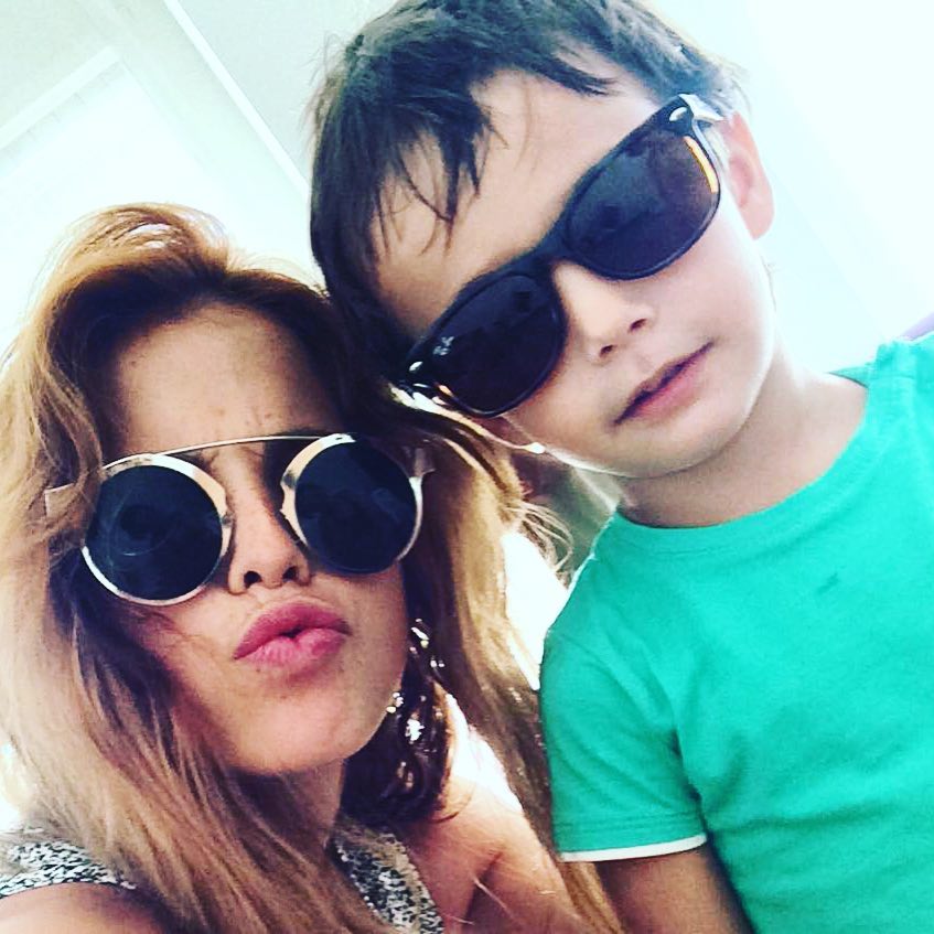 Les dije que al primero que iba a ver era al más capo del mundo! Mi sobrino ! ...