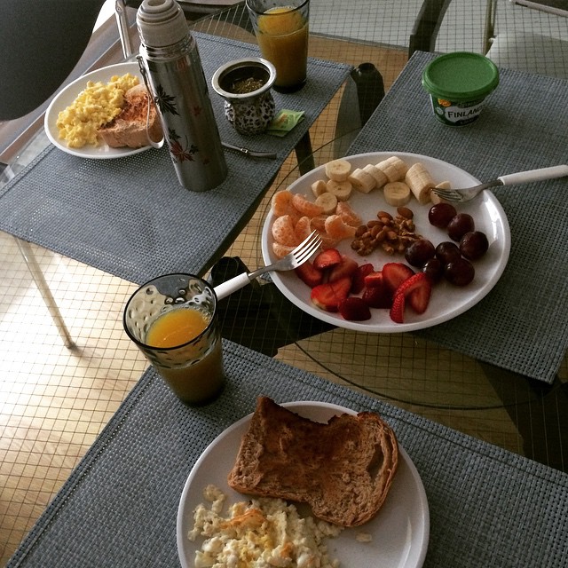 Brunch time ! Hola sábado !!!! @ruggeropasquarelli...