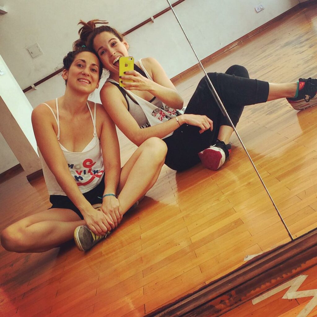Fin de clase con esta loca @sofigermino...