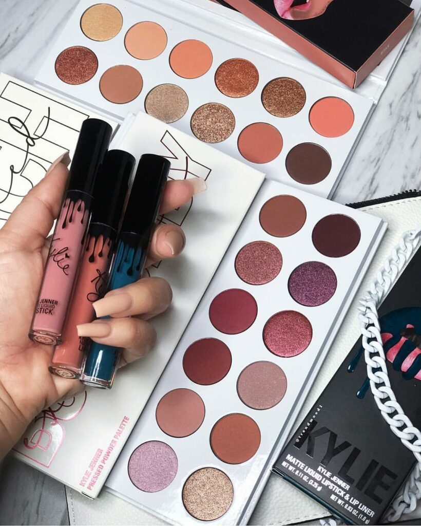 dropped some new goodies on the site KylieCosmetics.com ...