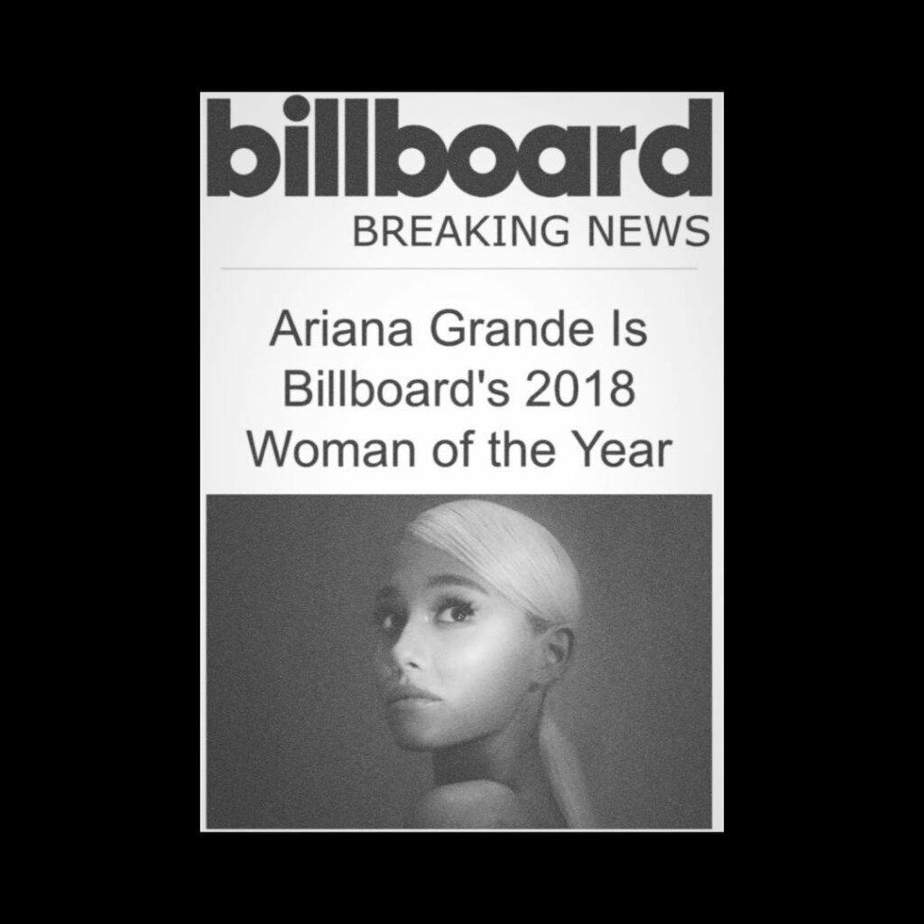thank u @billboard for this honor  now everybody please go out and ᵛᵒᵗᵉ...