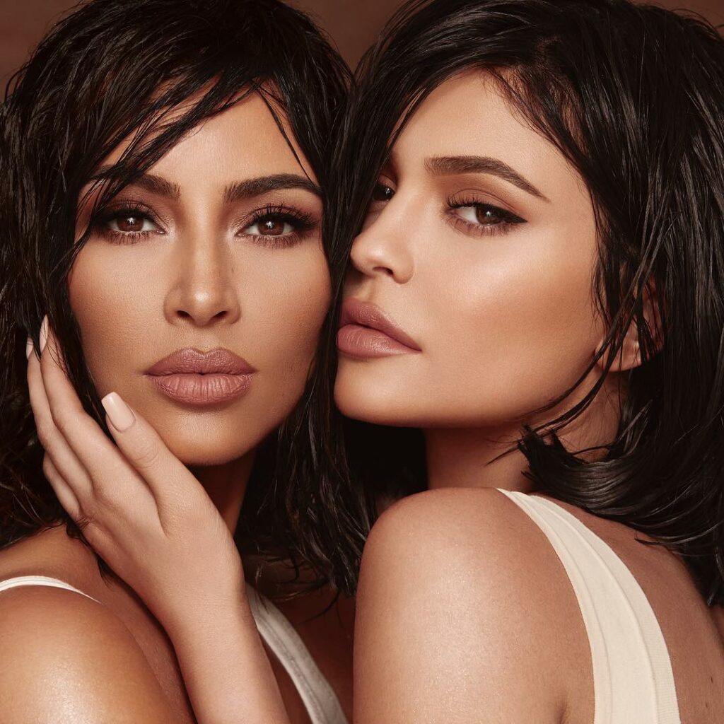 KKW X KYLIE part 2... coming #BlackFriday to KylieCosmetics.com  wearing TWINNIN...