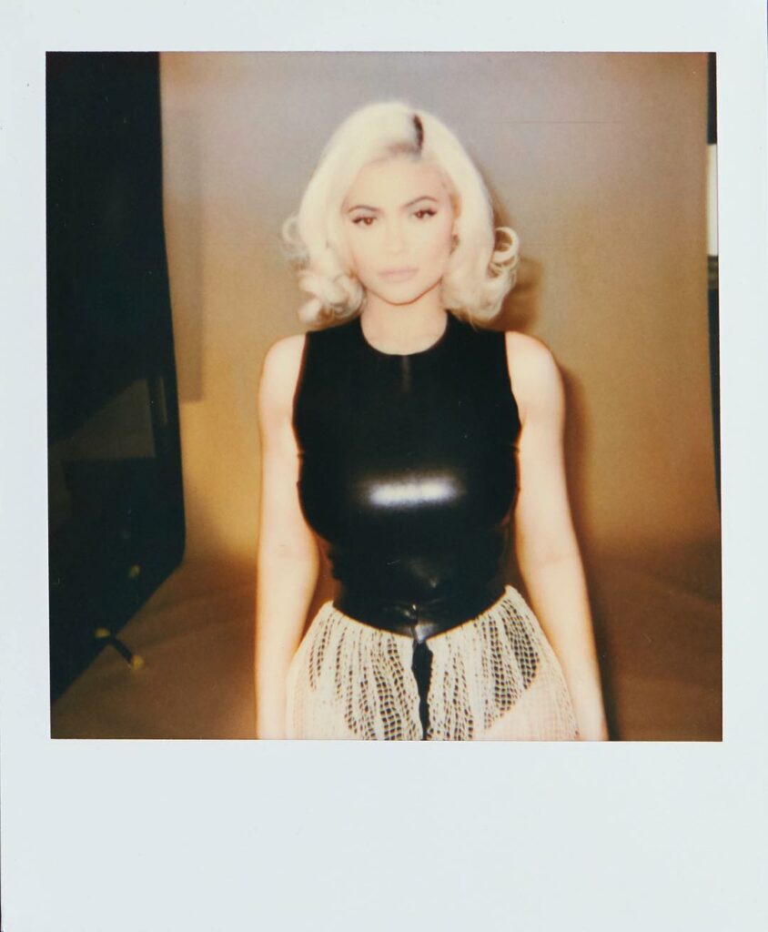 @thekylieshop calendar behind the scenes....
