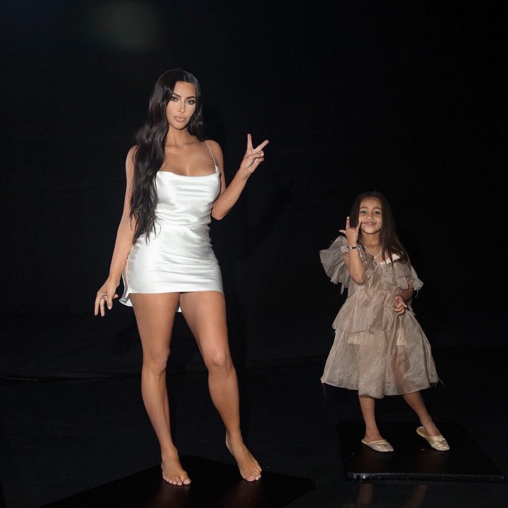 Me & my bff!  North came to visit me on set & said momma can we do a photo shoot...