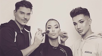 Sisters have you seen the make up challenge so did with @jamescharles doing half...