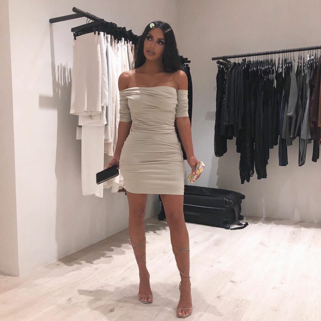 Kanye dressed me up like a doll ...