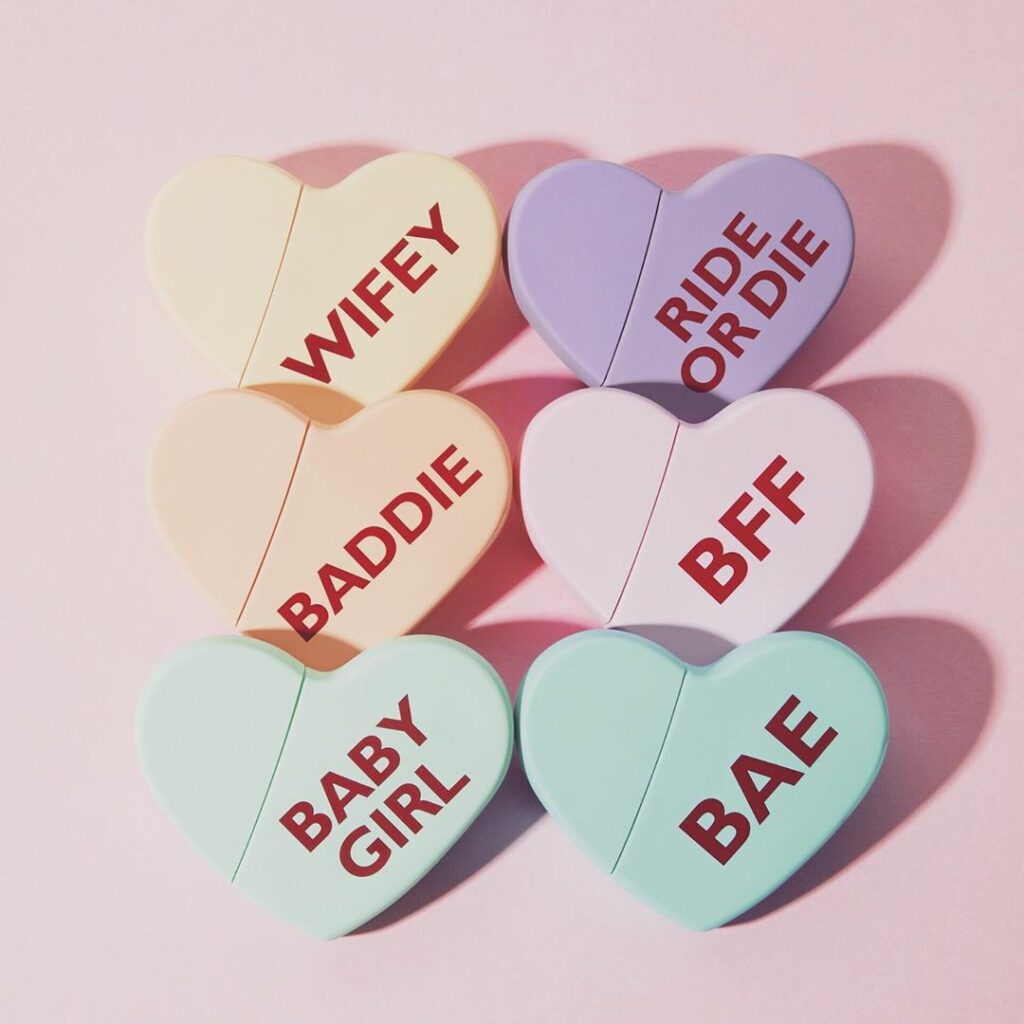 All of the new and past KKW HEARTS perfumes are available today at the @kkwbeaut...