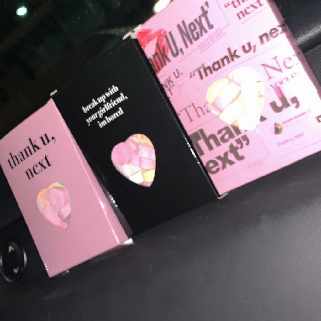 happy valentine’s day  tons of limited #thankunext⁠ ⁠ items are available now sh...
