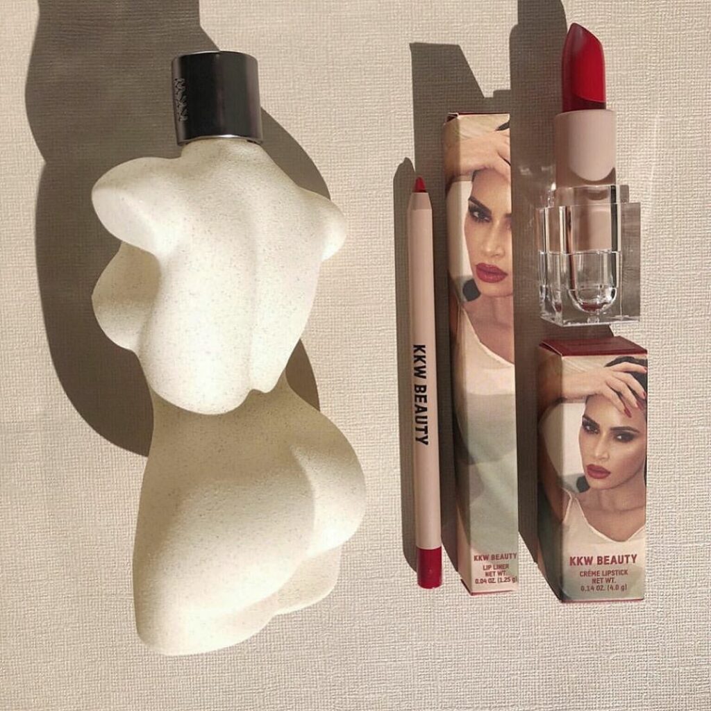 Classic Red lipstick and liner is back in stock kkwbeauty.com Body II in stock n...