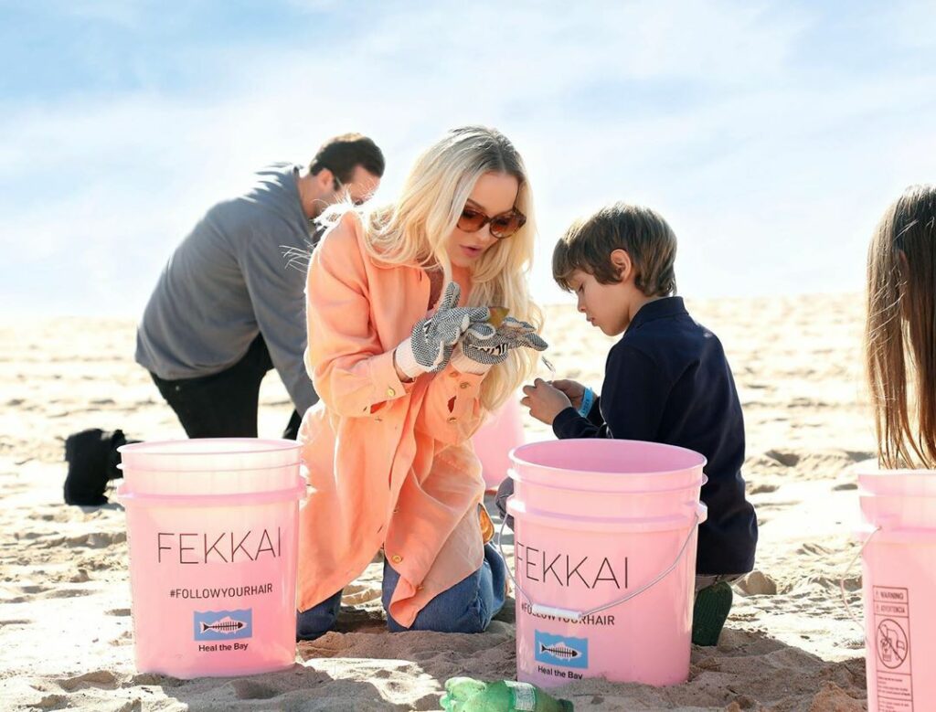 thank you @fekkai for inviting me to your beach salon and encouraging people to ...