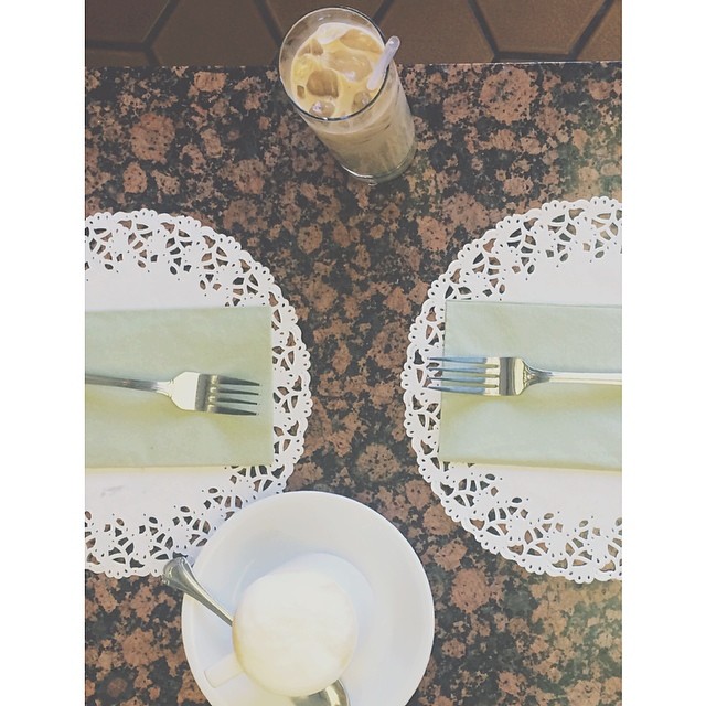 I had a coffee date with my mom today. She's my hero and one of my best friends....