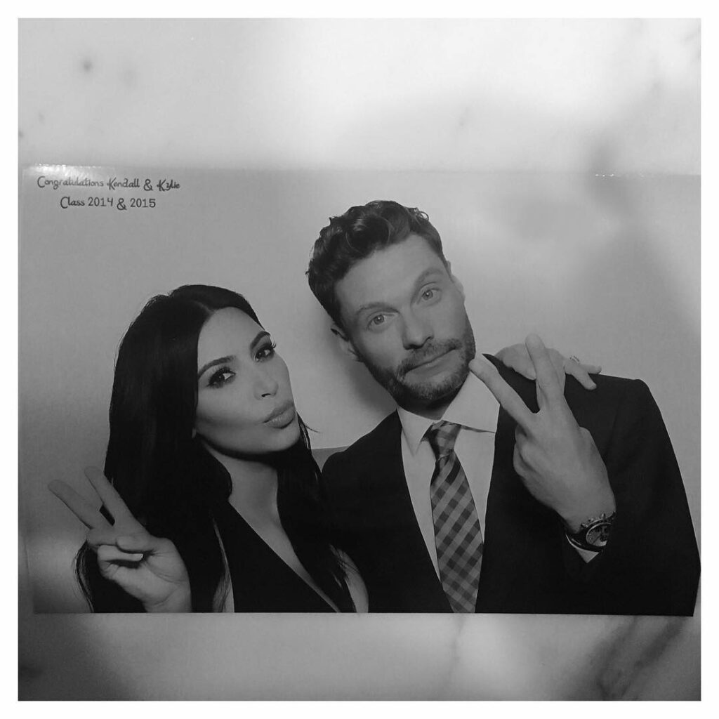 Thanks for hosting Kendall & Kylie's graduation ceremony! @ryanseacrest #Surpris...