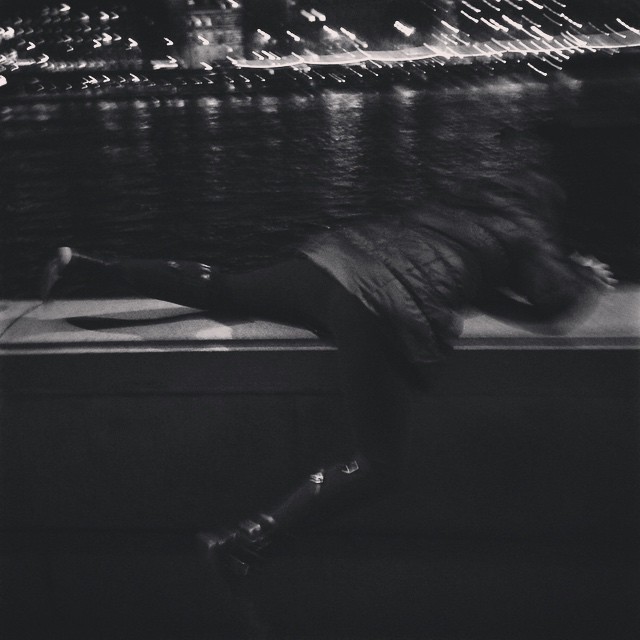 this photo brings me an unimaginable amout of joy. alexa almost fell into a lake...