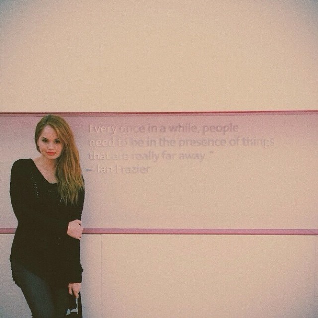 "Every once in a while, people need to be in the presence of things that are rea...