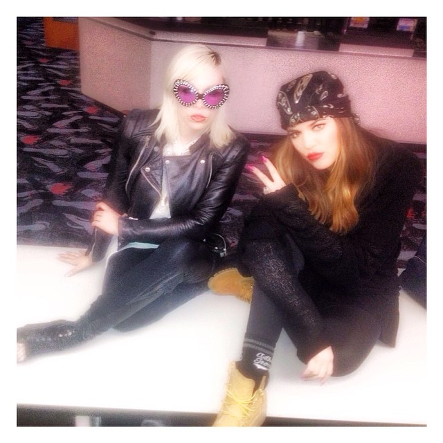 KhloMoney and Gorgeous #TBT...