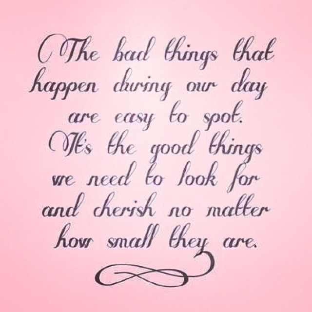 funny how the good news & bad news sometimes come all at once.... cherish every ...