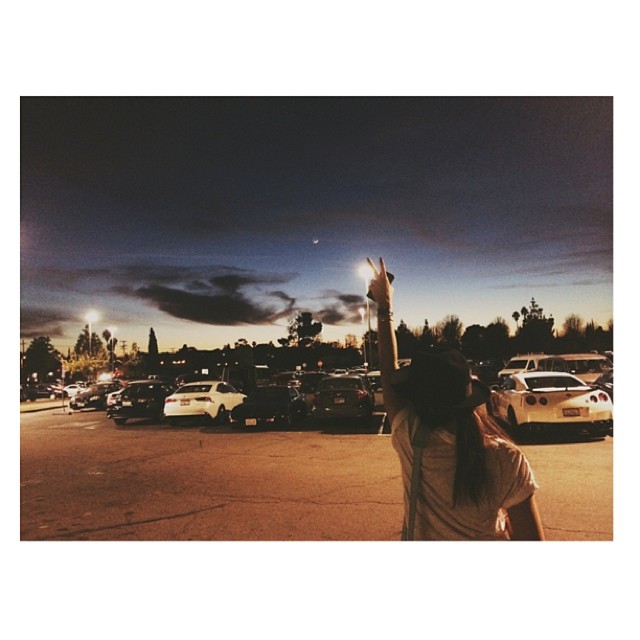 oh how beautiful the sky is tonight...