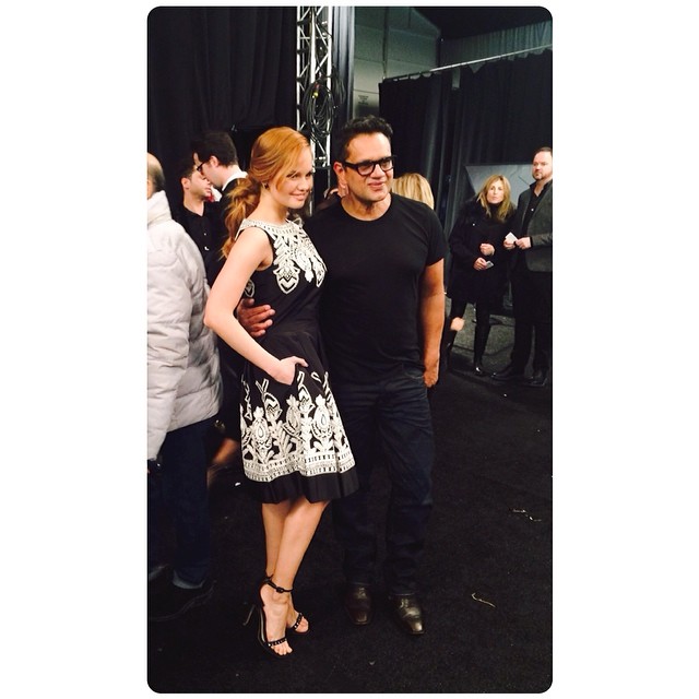 Backstage at Lincoln Center with one of my all time favourite people, the genius...