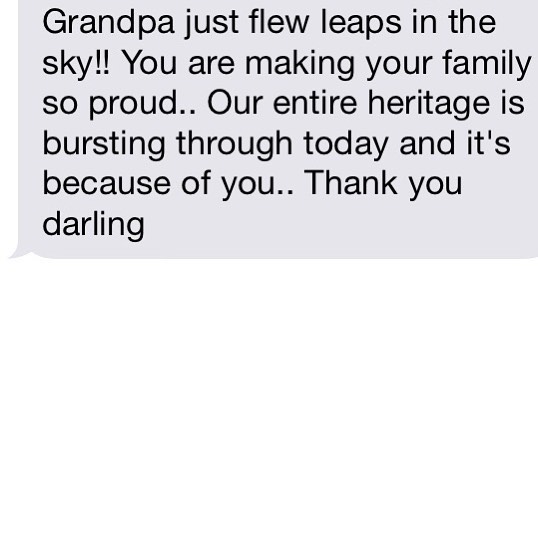 so....... working on something very special today and my mama just texted me thi...