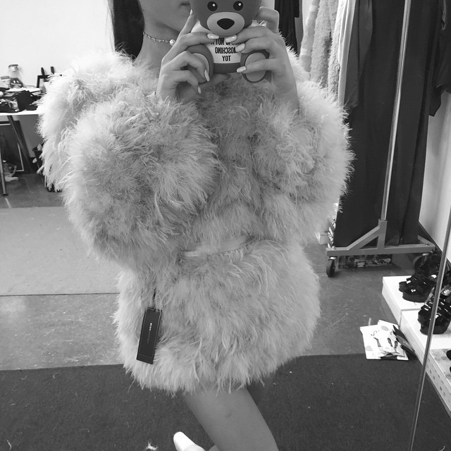 #screamqueens wardrobe is beyond #notFurBtw  shoutout to Lou Eyrich (the costume...