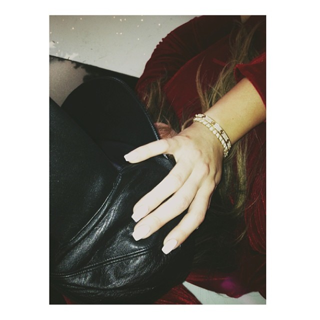 this little bunny fell asleep on my lap @khloekardashian merry christmas xo...