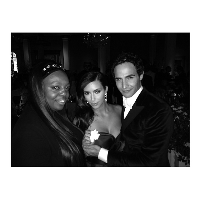 Zac Posen took me to my 1st fashion event! Me, him & Pat McGrath...