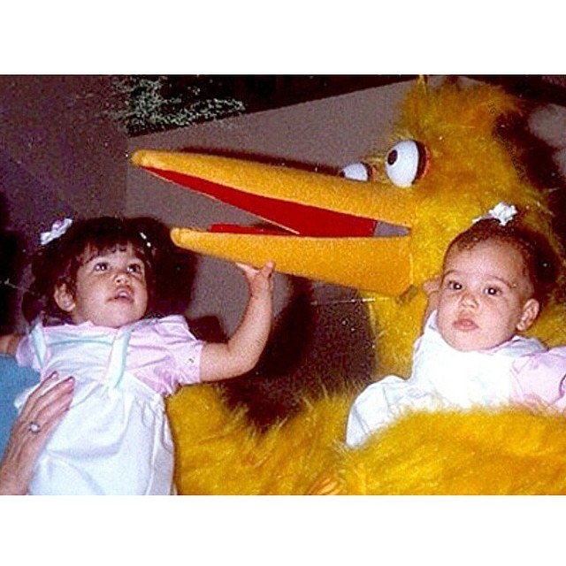 #TBT Kourtney & I #1981...