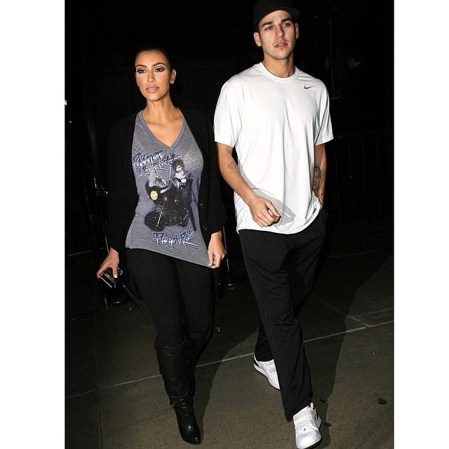 When @robkardashian and I would hit the streets of Hollywood...