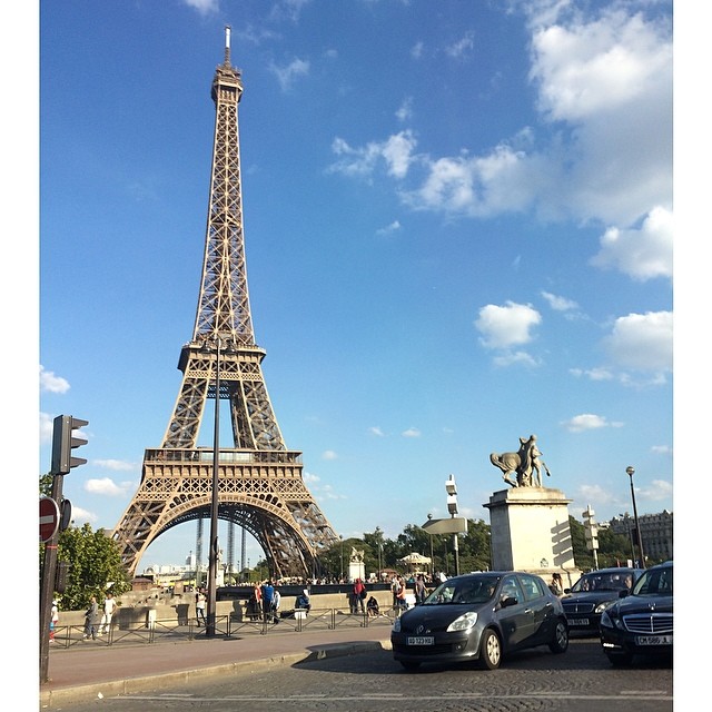 Beautiful day in Paris ...