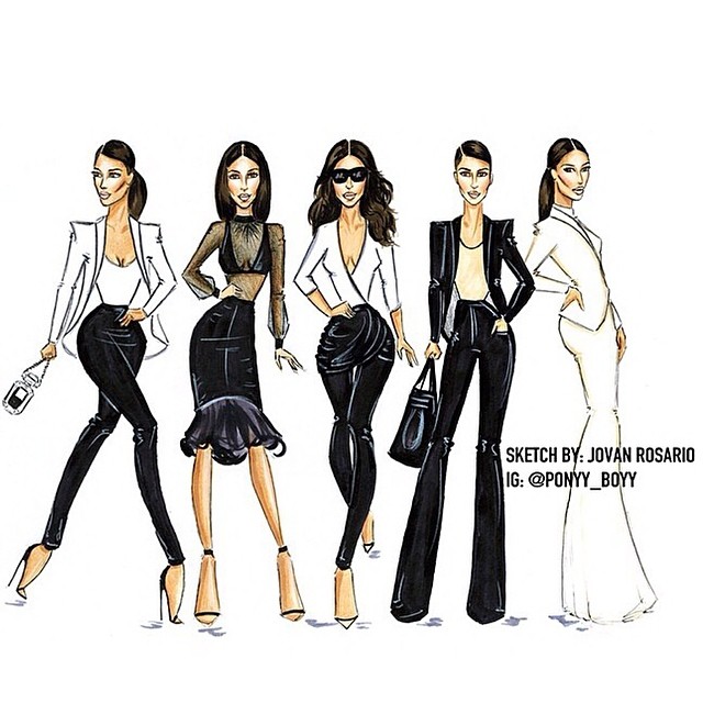 @ponyy_boyy Last weeks looks! #BlackandWhite...