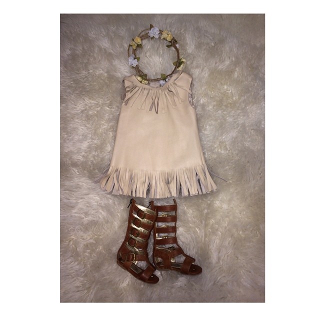North's birthday outfit #kidchella...