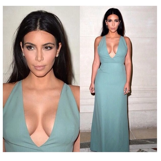 Yesterday's look- Wearing Valentino. Clean simple hair and make up...