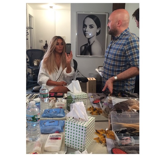 It's baaaaack!!!! #BlondeHairDontCare thanks to @SergeNormant...