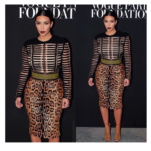 Tonight's look- Balmain...