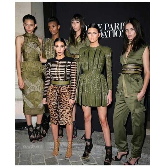 The Army #Balmain #IFeelShort...