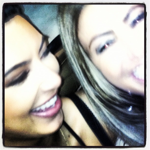 Laughing with @larsapippen...