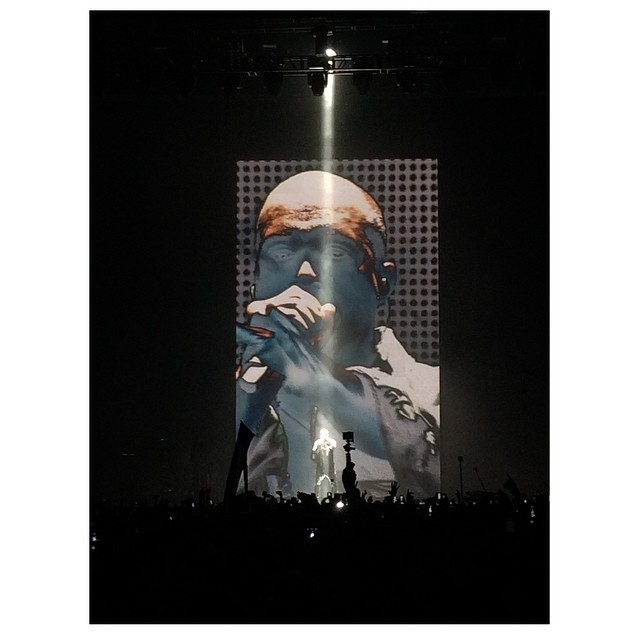 Yeezus #OutsideLands...