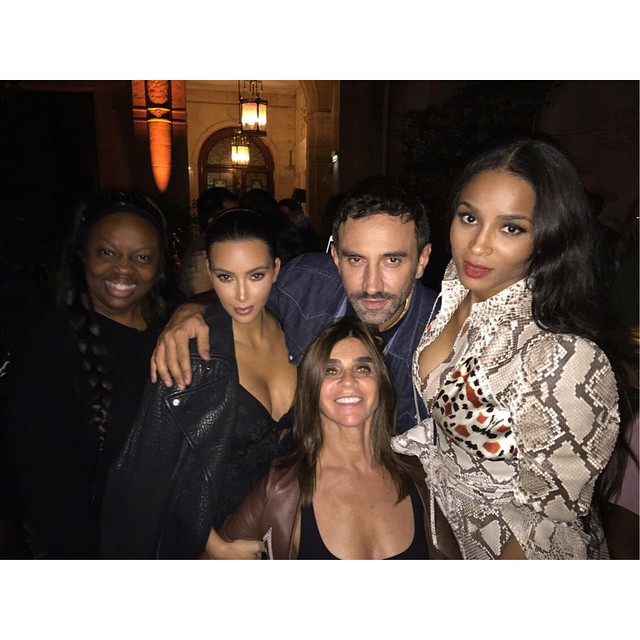 #GivenchyGang @riccardotisci17  @patmcgrathreal @carineroitfeld @ciara...