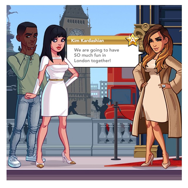 Who is in London Town with me? #KimKardashianHollywoodGame #NewUpdates...