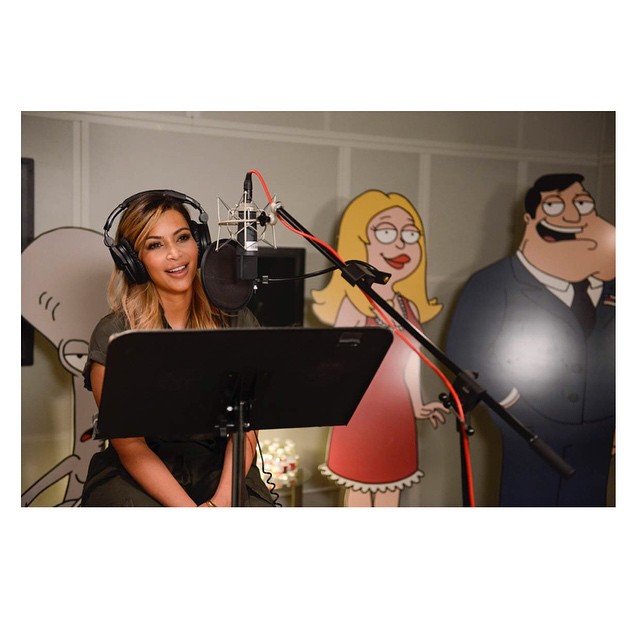 I'm so excited for tonight's episode of American Dad! I play an alien who's obse...