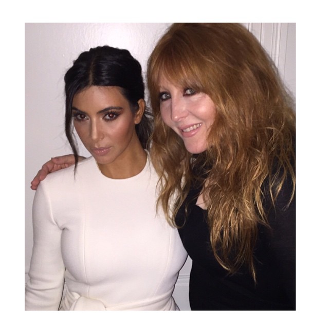 Got glam from my glam idol @CTilburyMakeUp tonight in London...